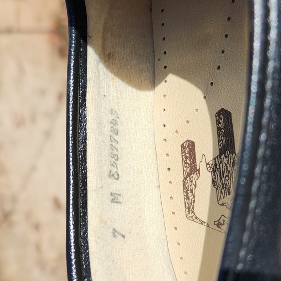 SAS Women's Classic Loafer Comfort Shoes Sz 7 Black Leather Supportive Slip On - Picture 6 of 7